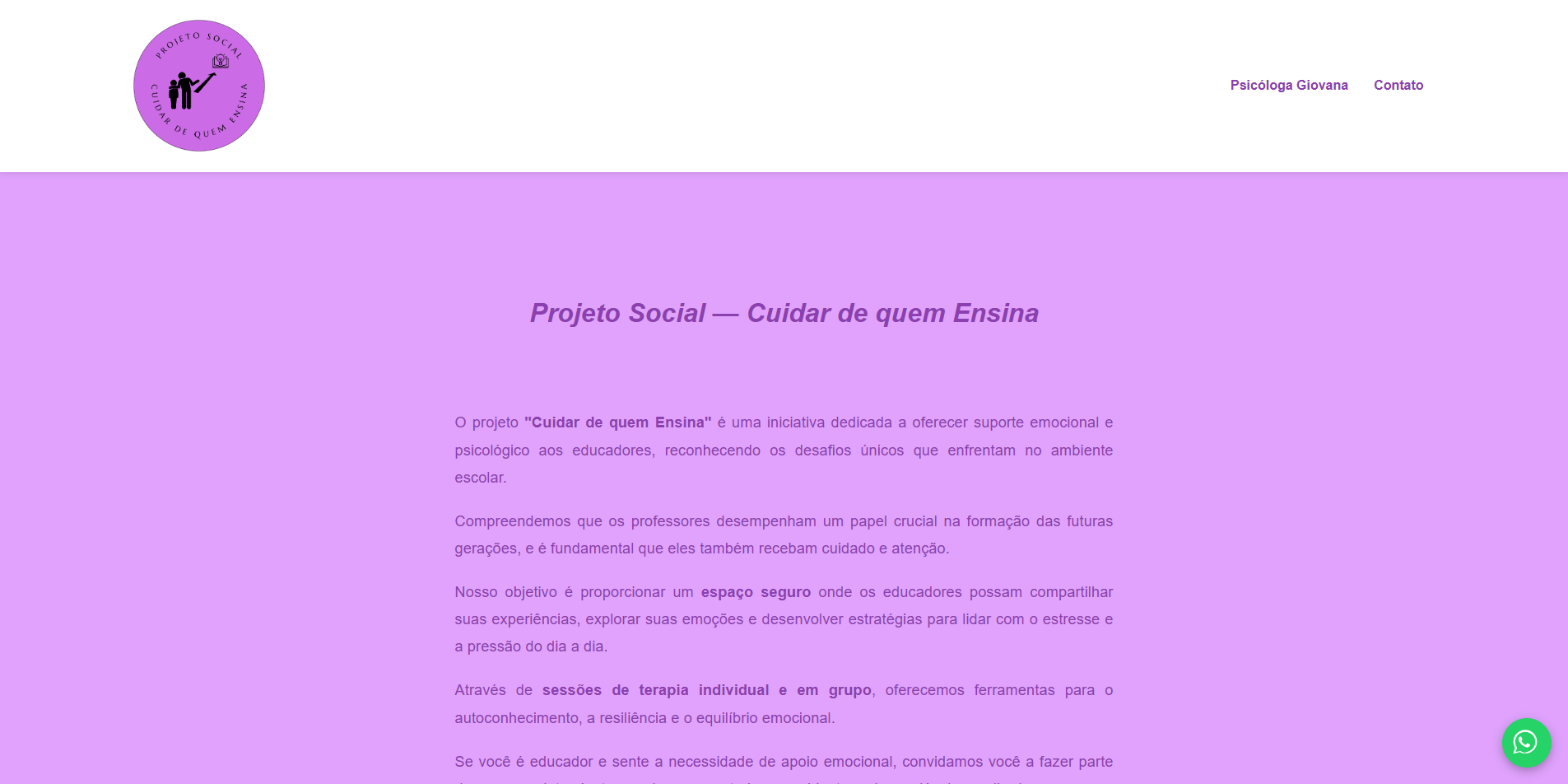 Projeto Social